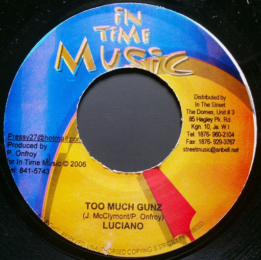Luciano (2) - Too Much Gunz