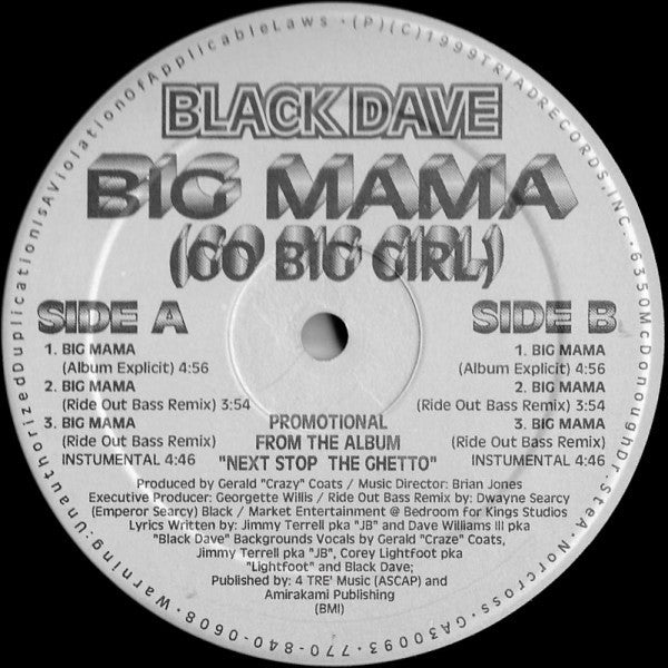 Big Mama (Go Big Girl)