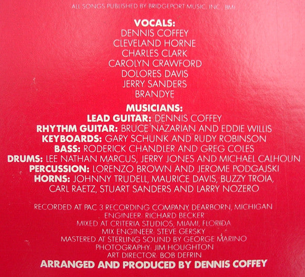 The Dennis Coffey Band - A Sweet Taste Of Sin