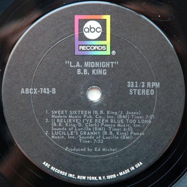 B.B. King - L.A. Midnight