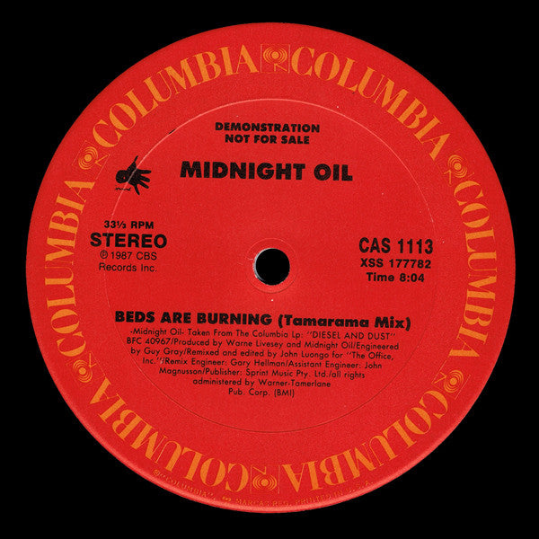 Midnight Oil - Beds Are Burning