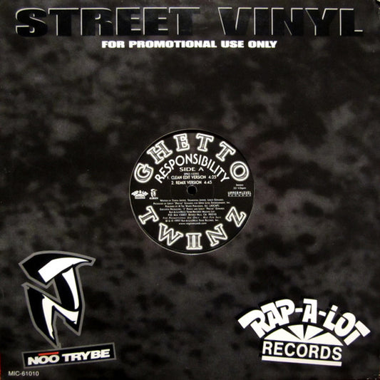 Ghetto Twiinz - Responsibility