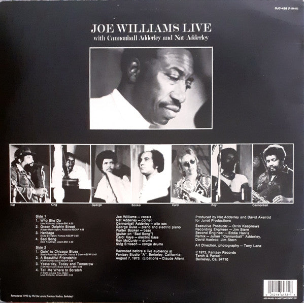 Joe Williams Live