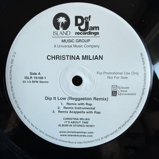 Dip It Low (Reggaeton Remix)