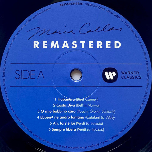 Maria Callas - Remastered