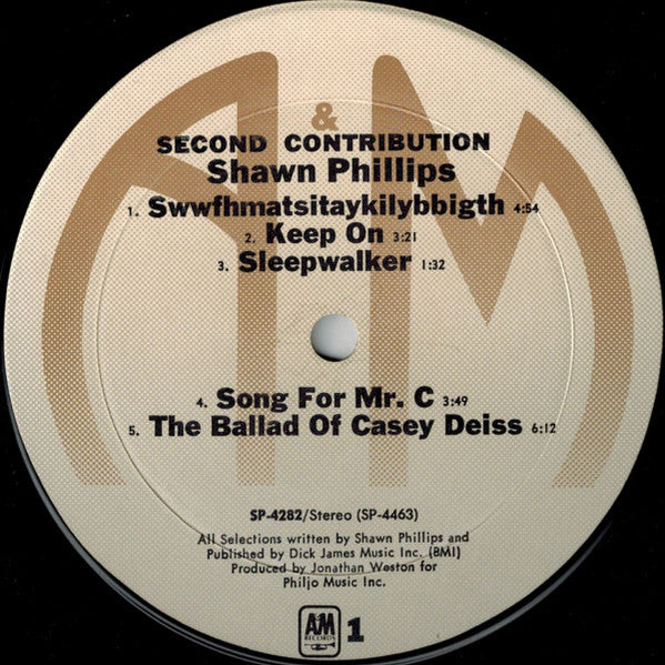 Shawn Phillips (2) - Second Contribution