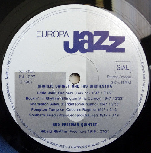 Erskine Hawkins - Europa Jazz