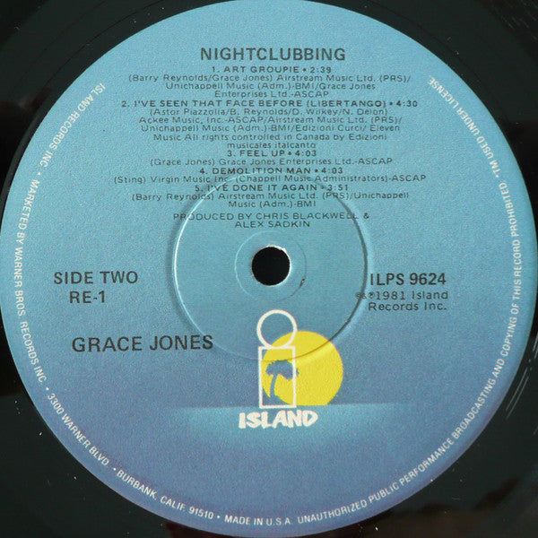 Grace Jones - Nightclubbing