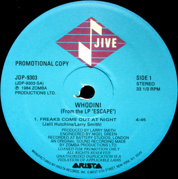 Whodini - Freaks Come Out At Night