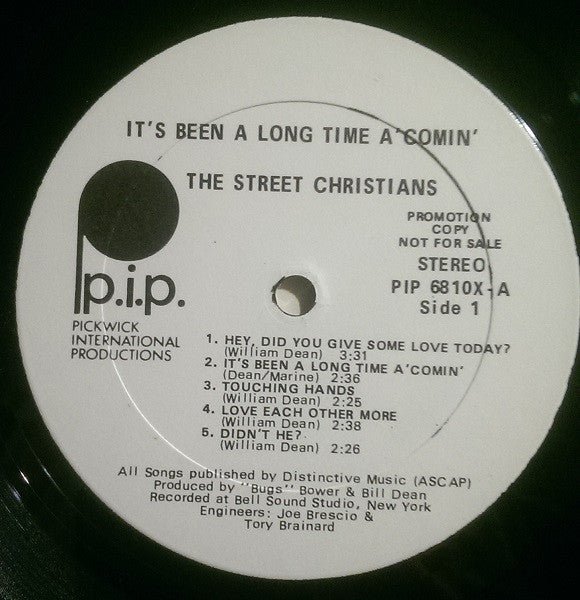 Street Christians - It's Been A Long Time A'Comin'
