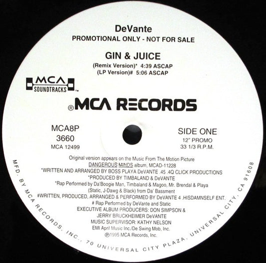 Devante Swing - Gin & Juice