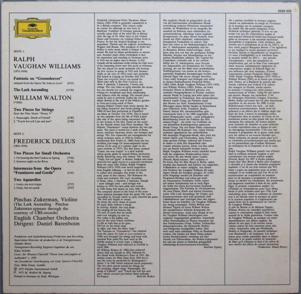 Ralph Vaughan Williams - Greensleeves