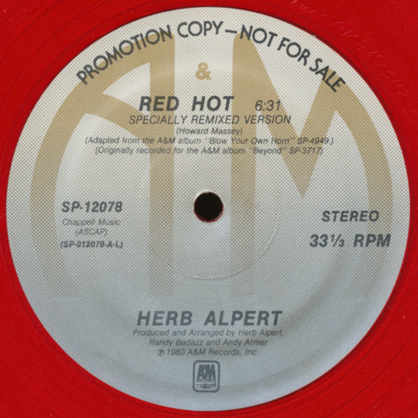 Herb Alpert - Red Hot