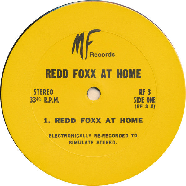 Redd Foxx At Home!