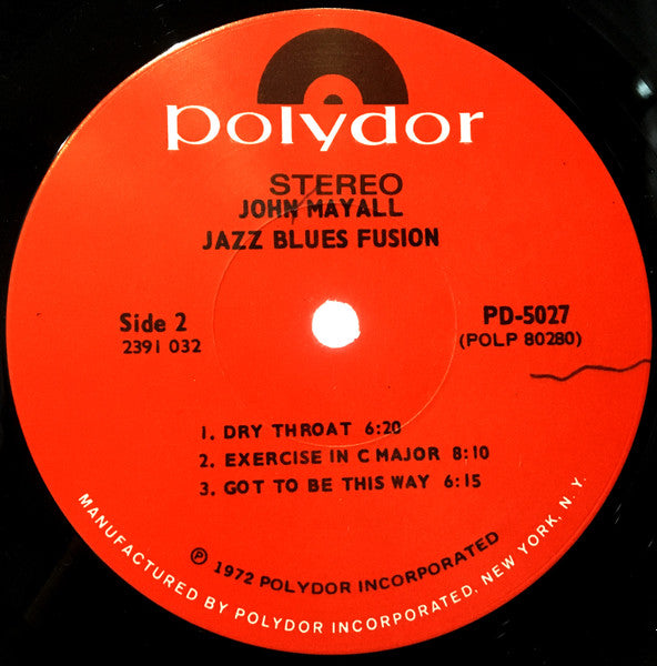 John Mayall - Jazz Blues Fusion