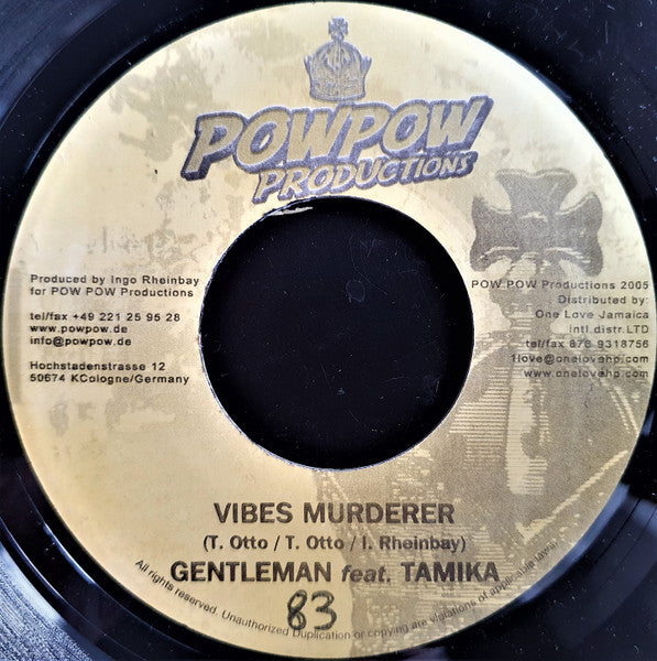 Gentleman - Vibes Murderer / Give thanks
