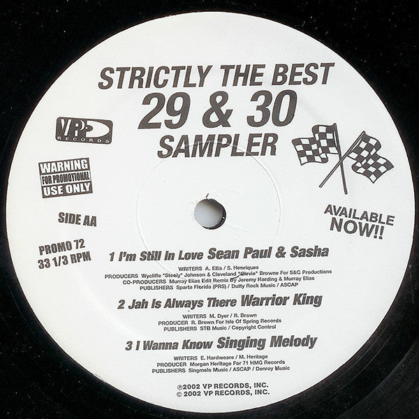 Various - Strictly The Best 29 & 30 Sampler