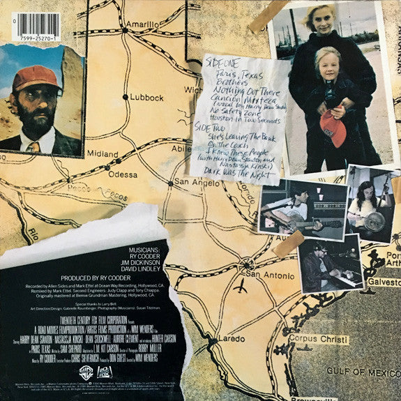Paris, Texas Original Motion Picture Soundtrack