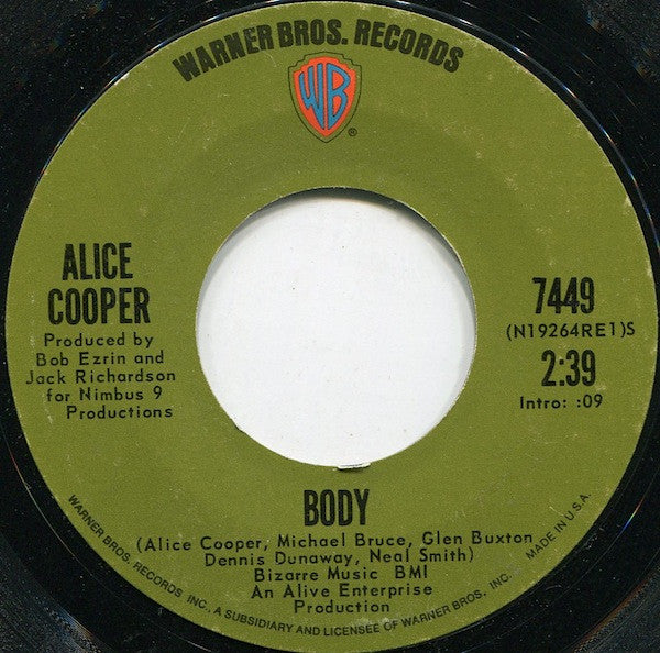Alice Cooper - Eighteen / Body