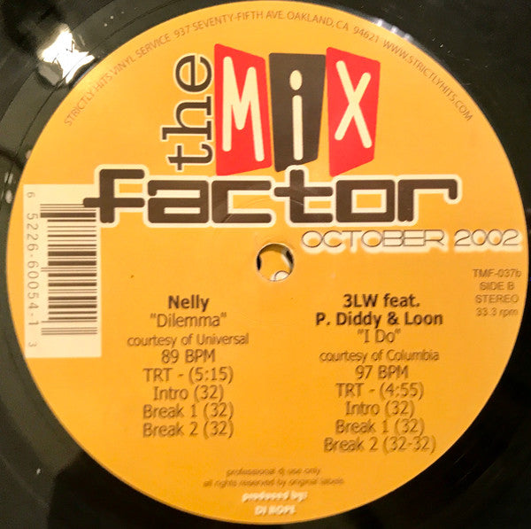 Various - The Mix Factor (October 2002)