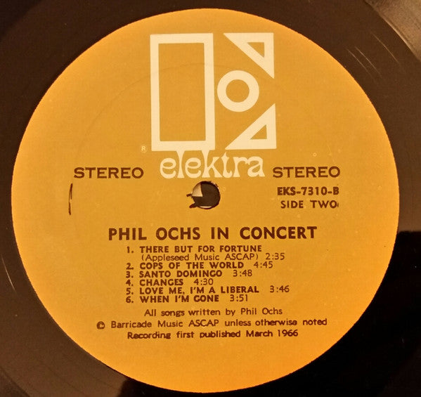 Phil Ochs - In Concert