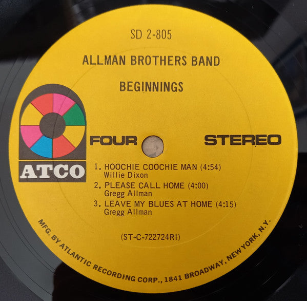 The Allman Brothers Band - Beginnings