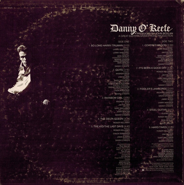 Danny O'Keefe - So Long Harry Truman