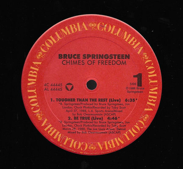 Bruce Springsteen - Chimes Of Freedom