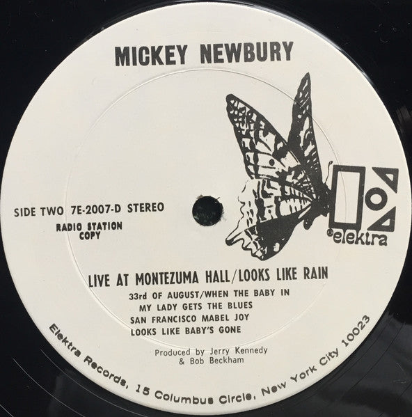 Mickey Newbury - Live At Montezuma Hall / Looks Like Rain