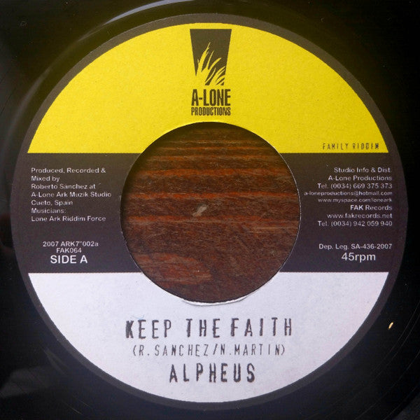 Alpheus - Keep The Faith / Musical Family