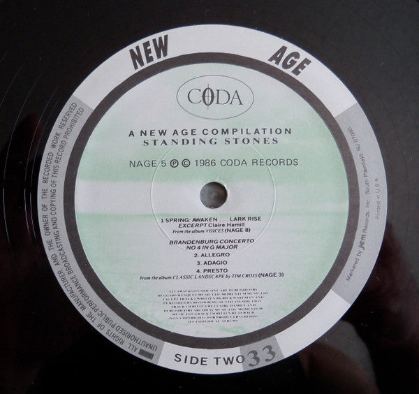 Various - A New Age Compilation Standing Stones