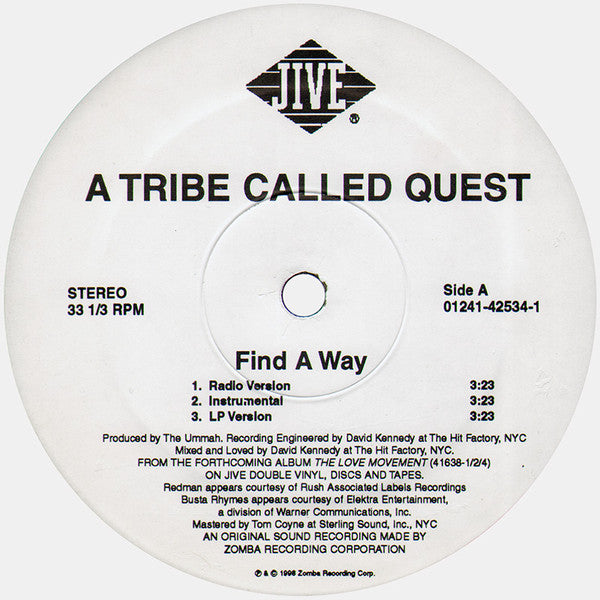 A Tribe Called Quest - Find A Way