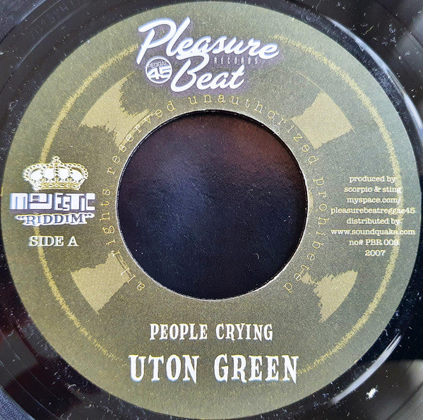 Utan Green - People Crying / Inner City War
