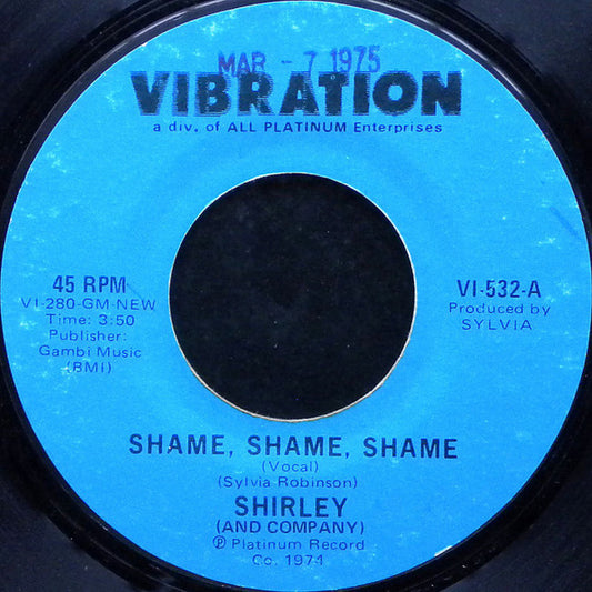 Shirley & Company - Shame, Shame, Shame