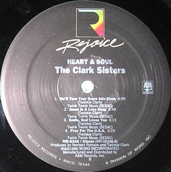 The Clark Sisters - Heart & Soul