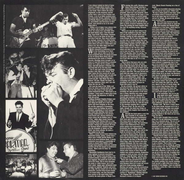 The James Harman Band - 'Those Dangerous Gentlemens'