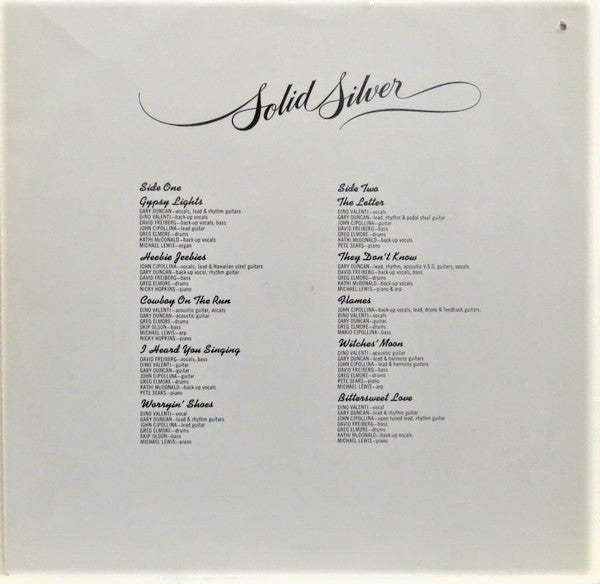 Quicksilver Messenger Service - Solid Silver