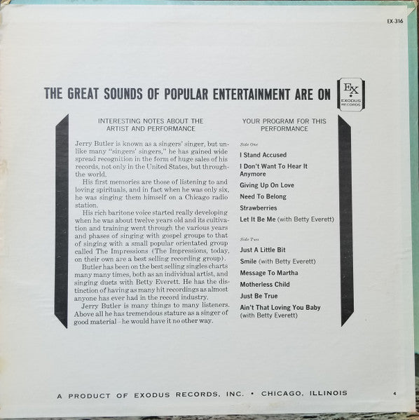 Jerry Butler - More Of The Best Of Jerry Butler