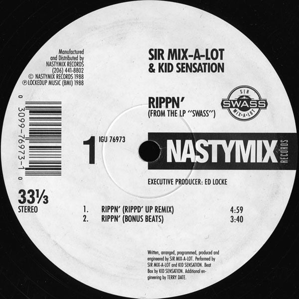 Sir Mix-A-Lot - Rippn' / Attack On The Stars