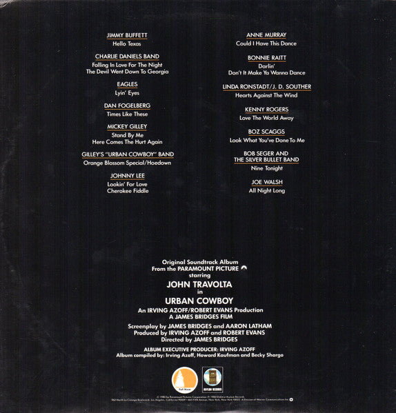 Various - Urban Cowboy (Original Motion Picture Soundtrack)