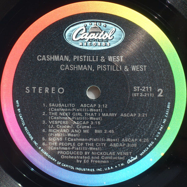Cashman, Pistilli & West