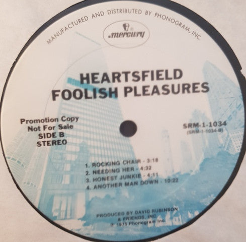 Heartsfield - Foolish Pleasures