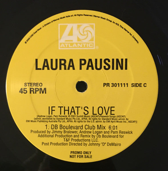 Laura Pausini - If That's Love