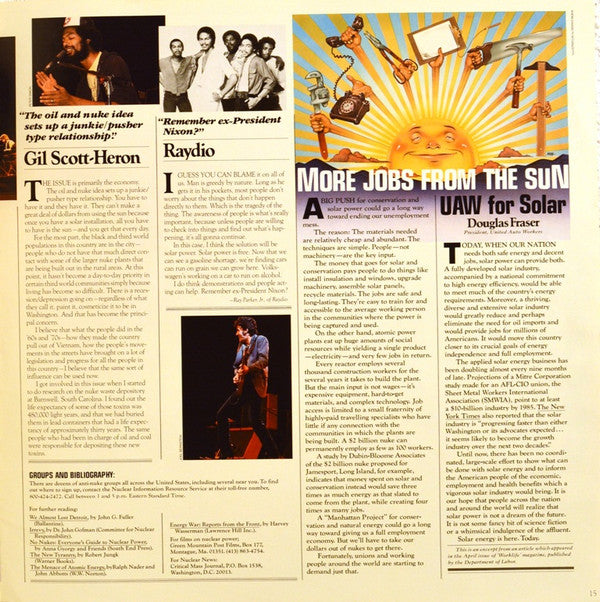 Various - No Nukes - From The Muse Concerts For A Non-Nuclear Future - Madison Square Garden - September 19-23, 1979