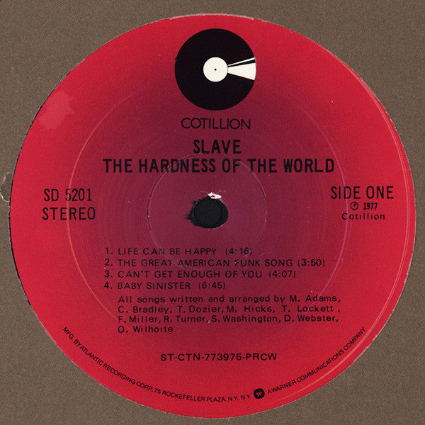 Slave - The Hardness Of The World