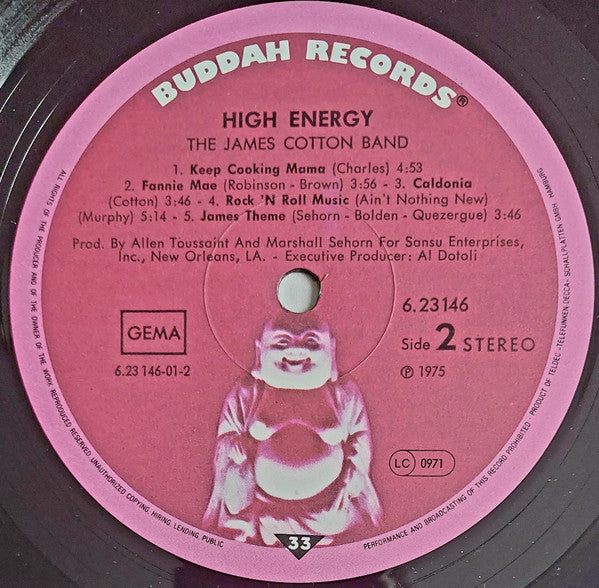 The James Cotton Band - High Energy