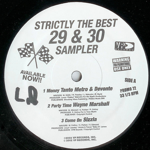 Various - Strictly The Best 29 & 30 Sampler