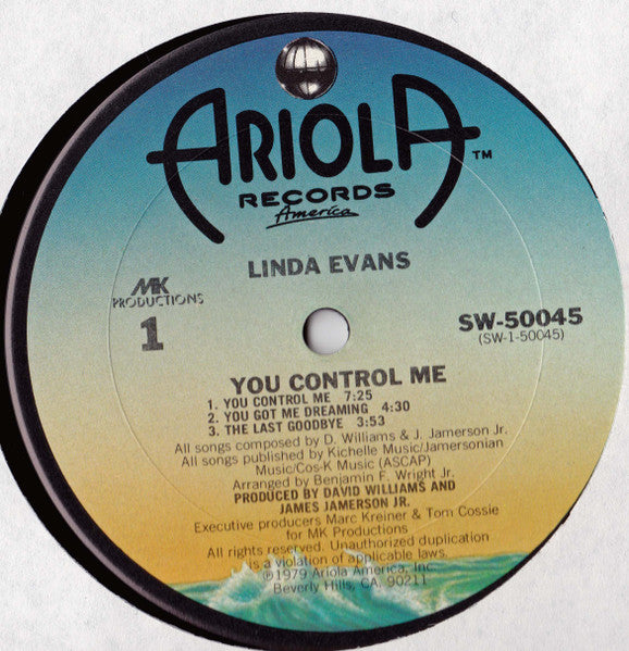 Linda Evans - You Control Me