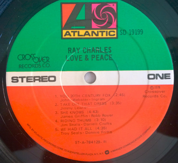 Ray Charles - Love & Peace