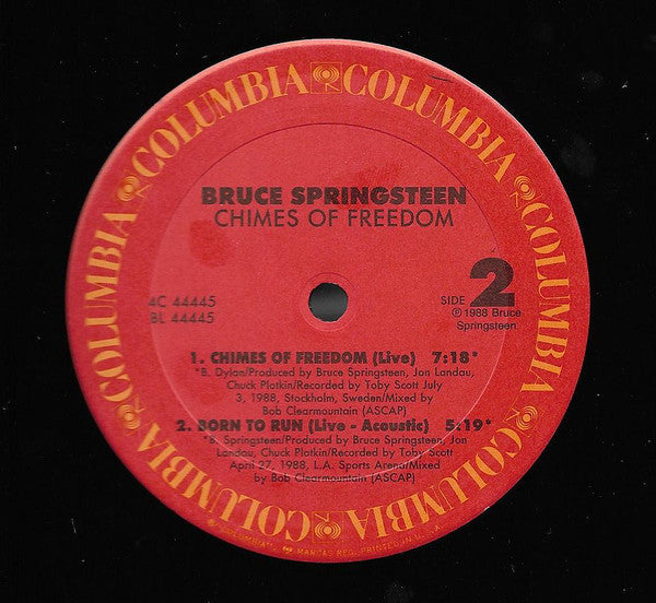 Bruce Springsteen - Chimes Of Freedom